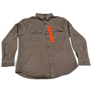 Cloudveil MountainWorks Brown Utility Shirt Jacket Men’s M Durable Outdoor
